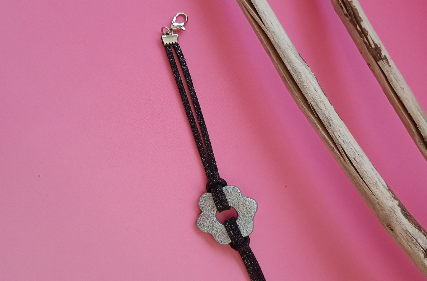Bracelet suédine