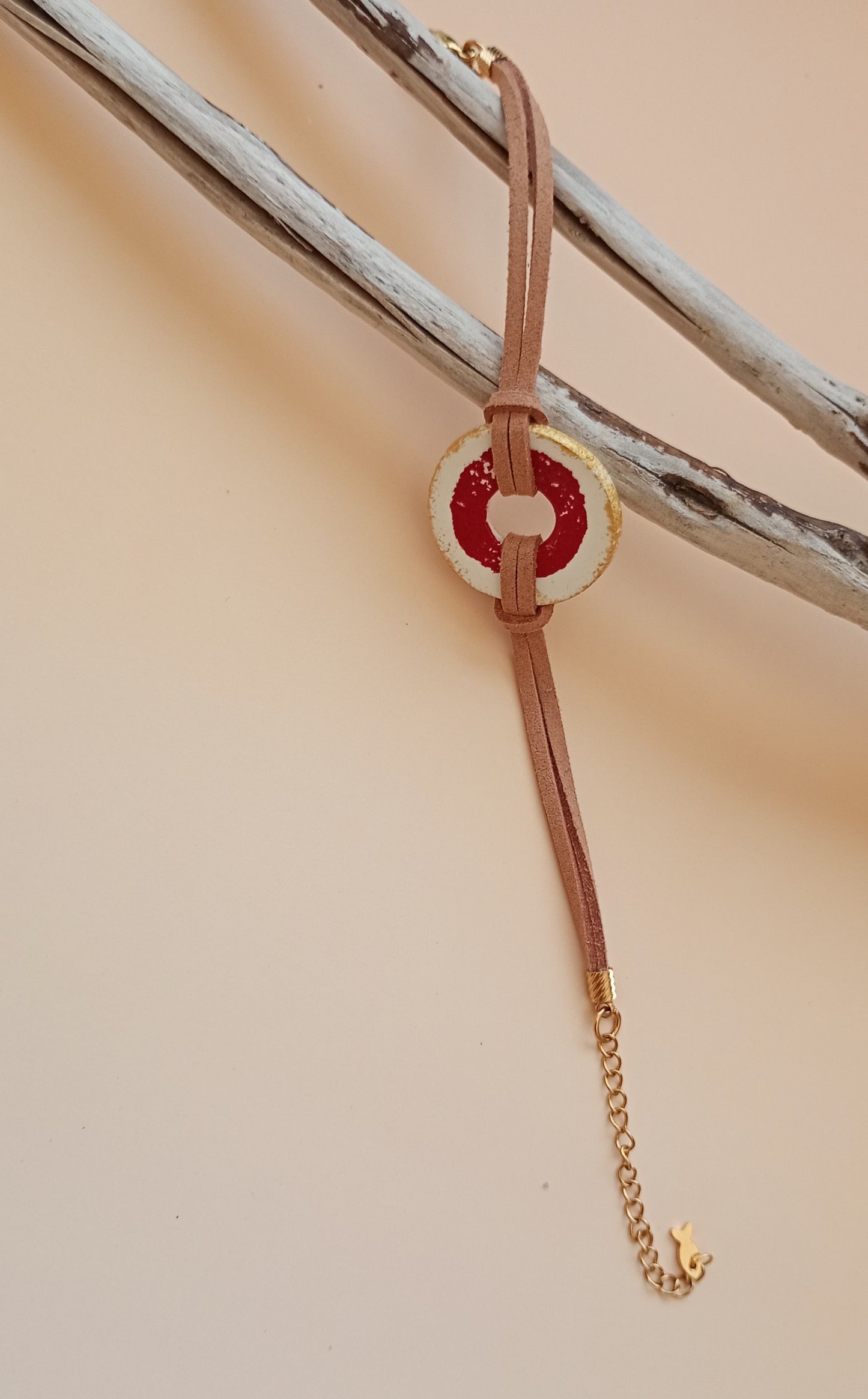 Bracelet suédine