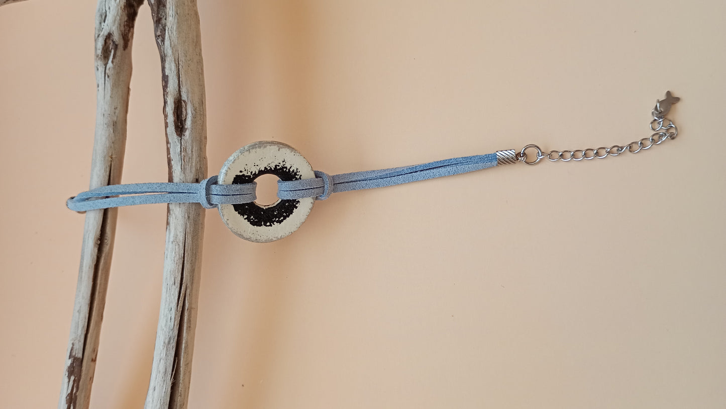 Bracelet suédine