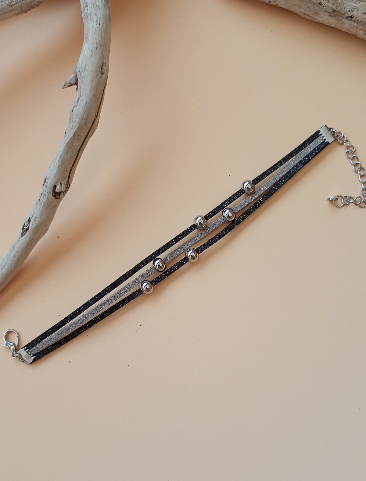 Bracelet suédine