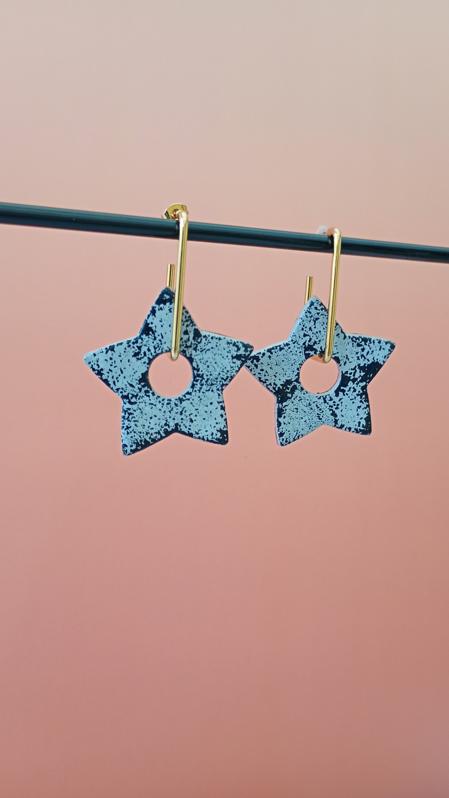 Boucles d'oreilles étoiles