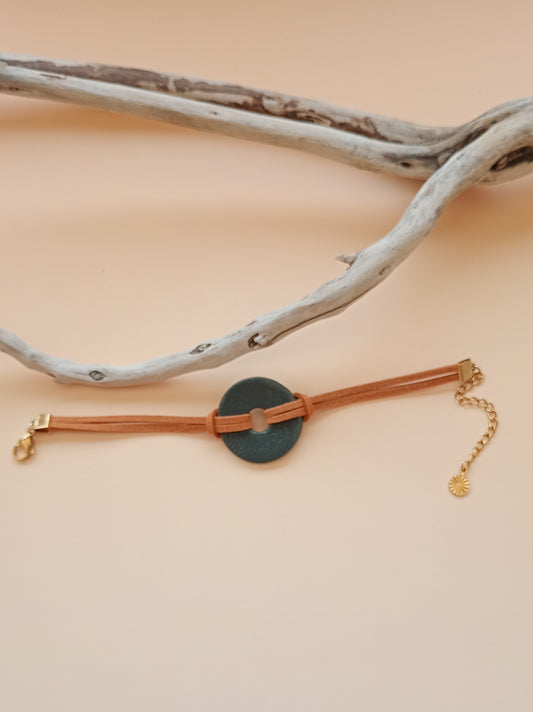 Bracelet suédine