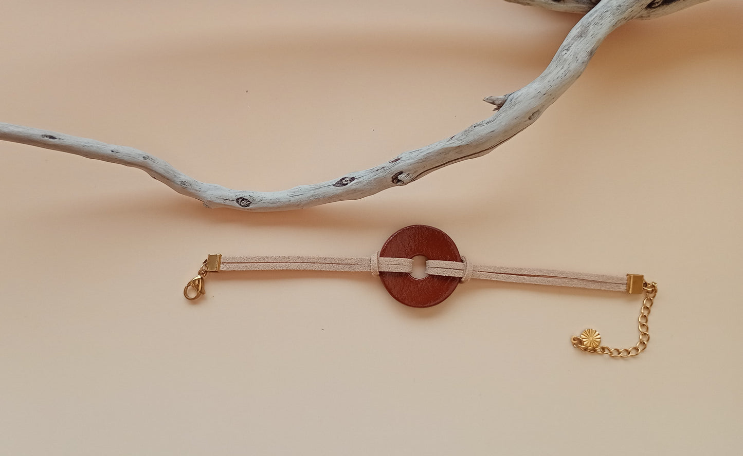 Bracelet suédine
