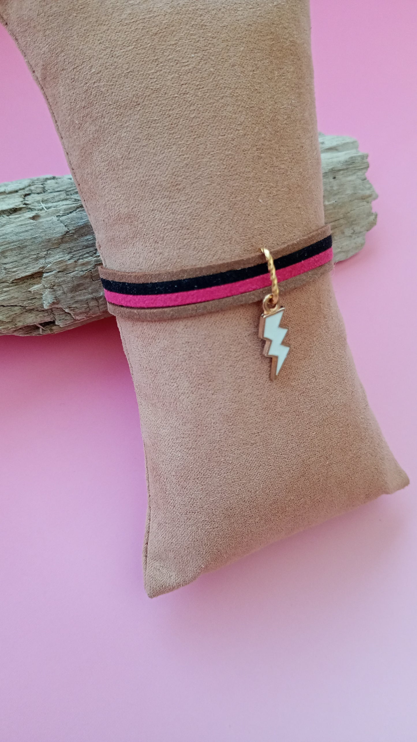 Bracelet suédine