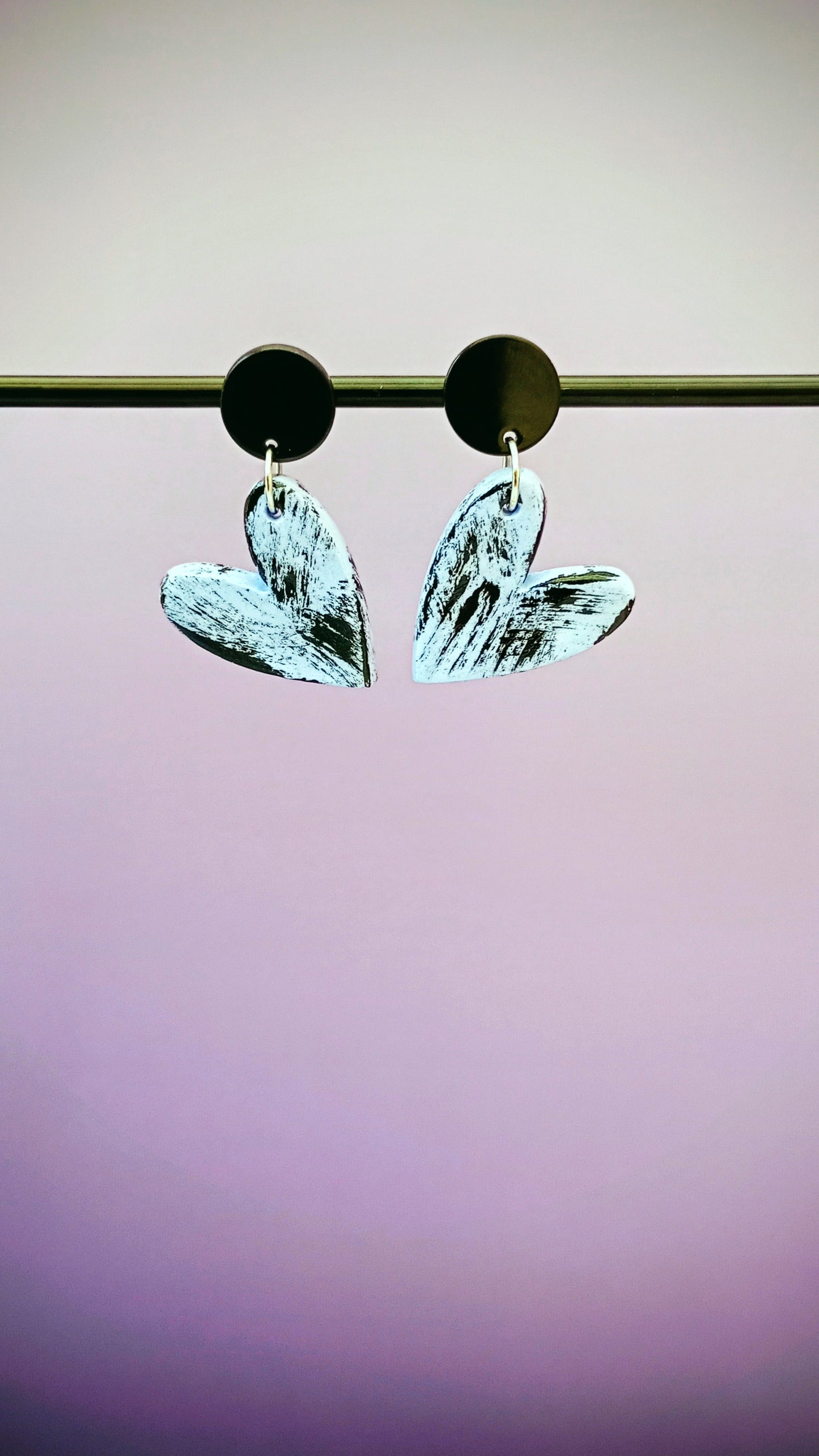 Boucles d'oreilles cœurs