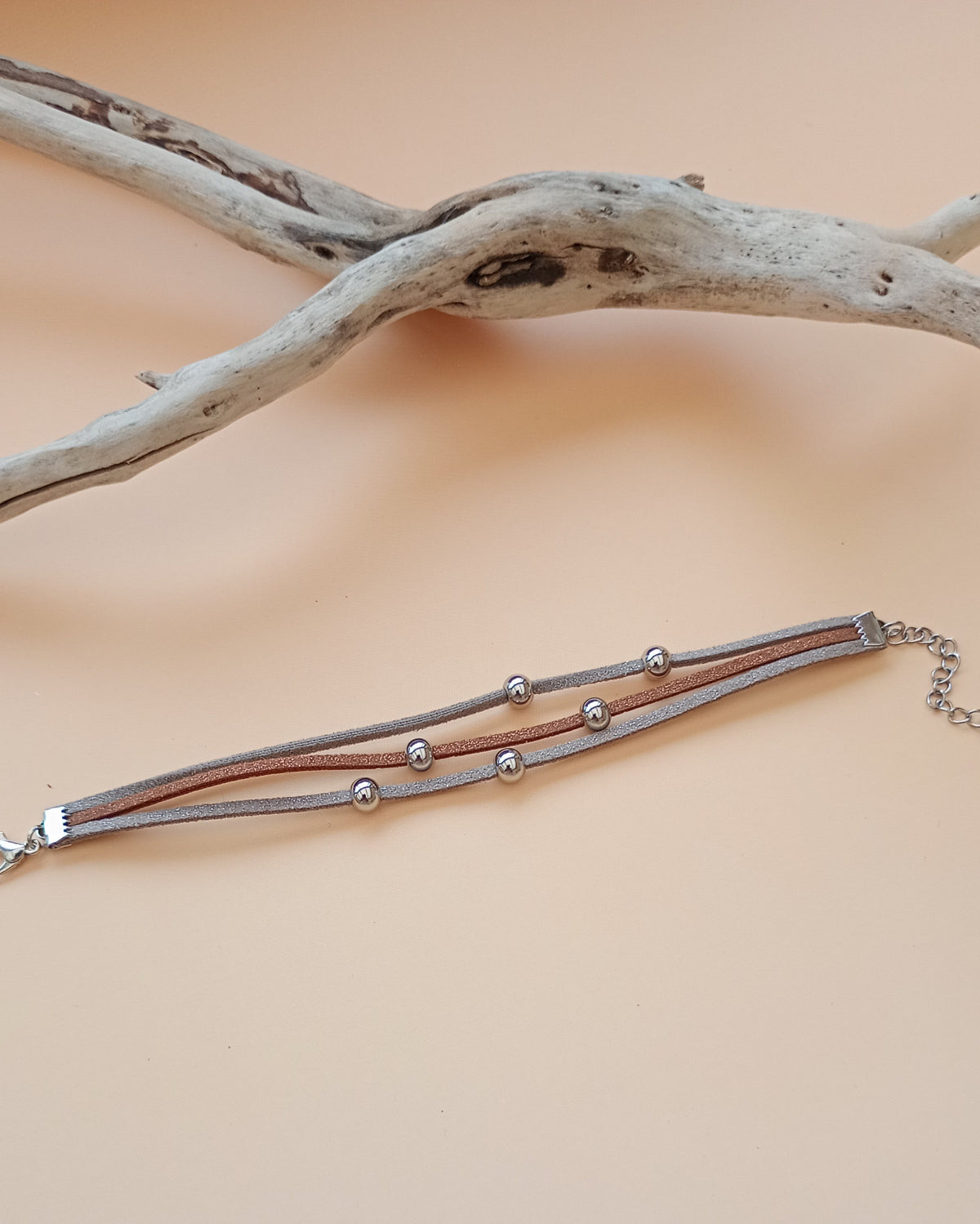 Bracelet suédine