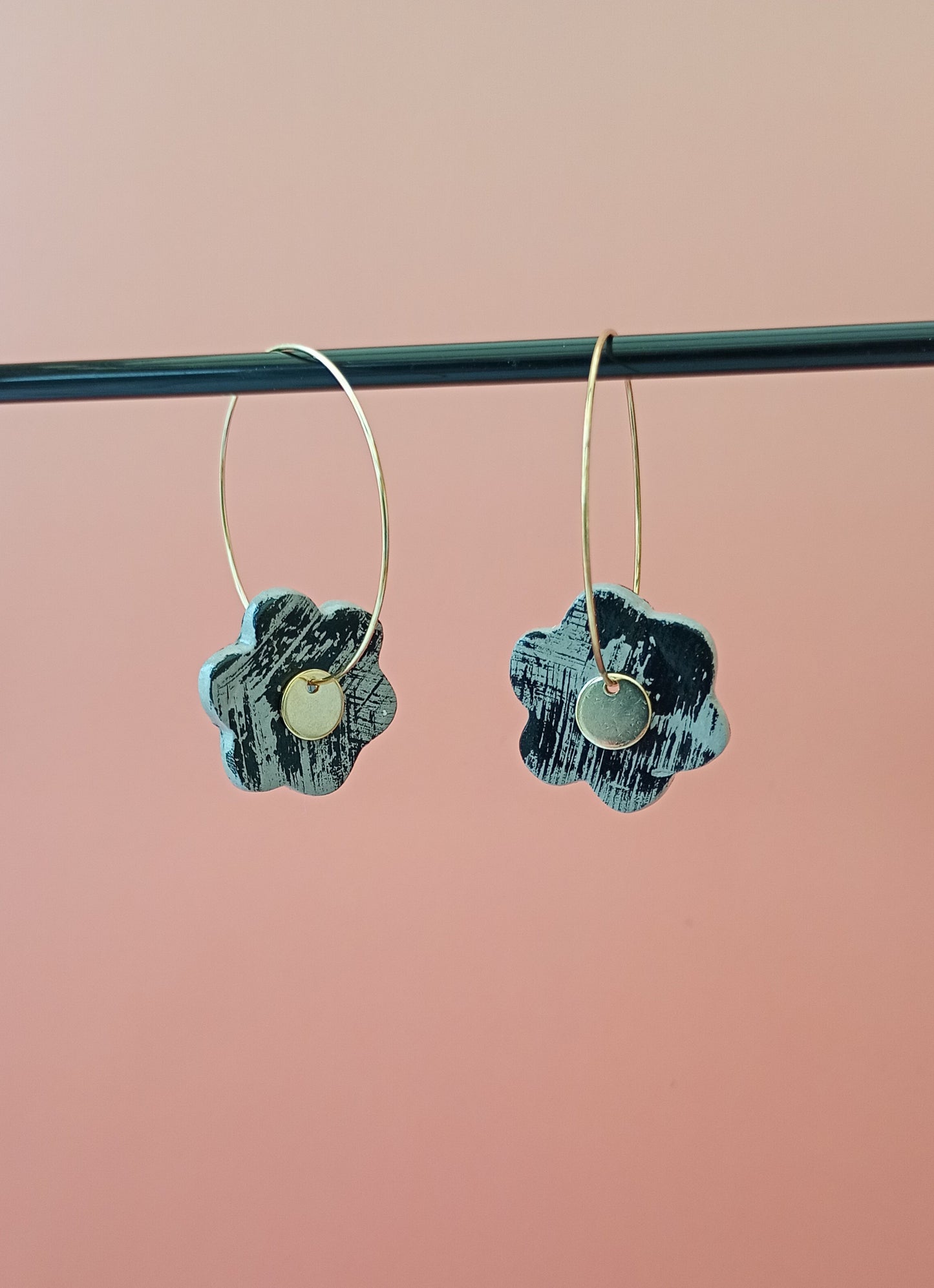 Boucles d'oreilles fleurs