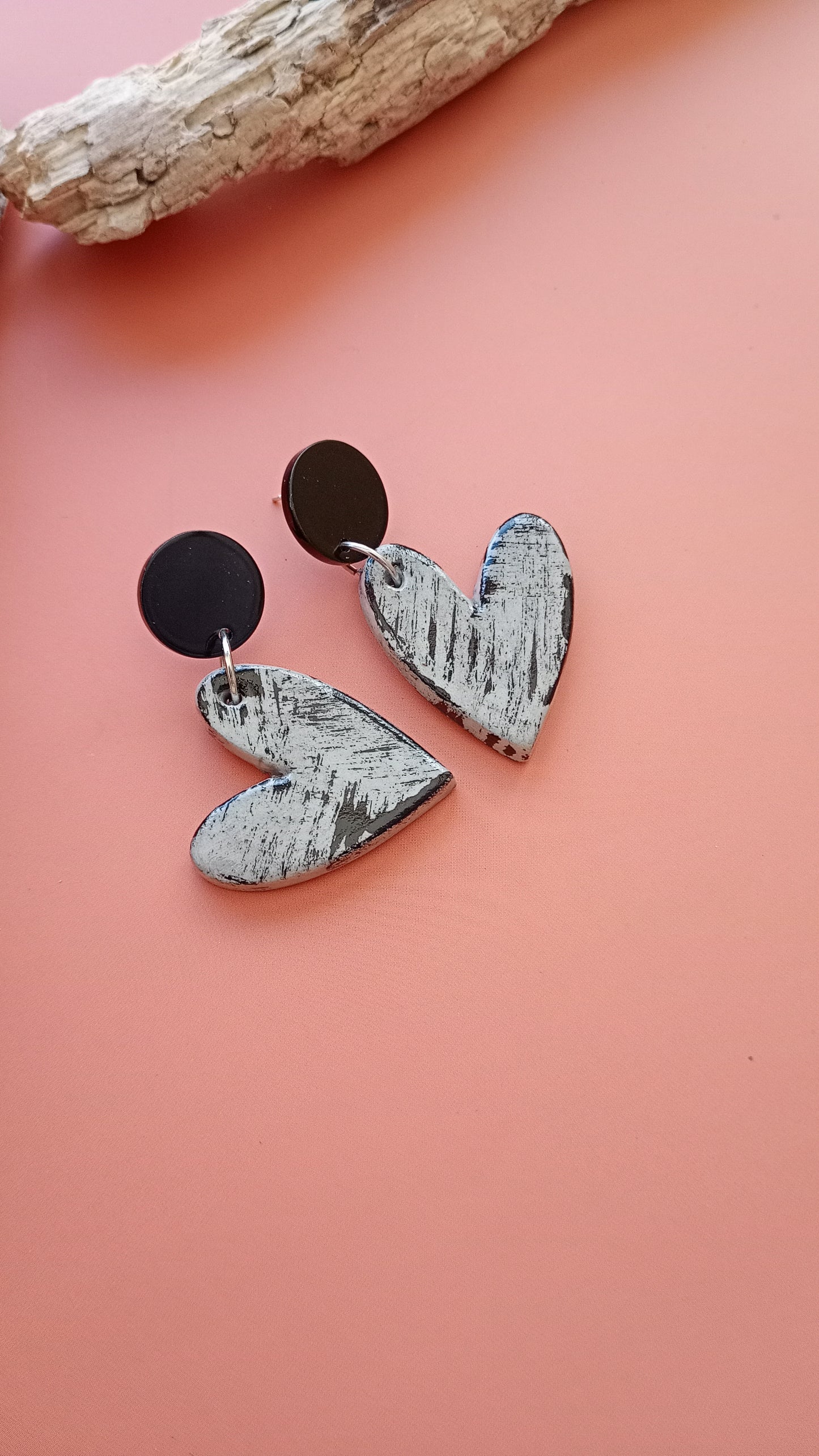 Boucles d'oreilles cœurs