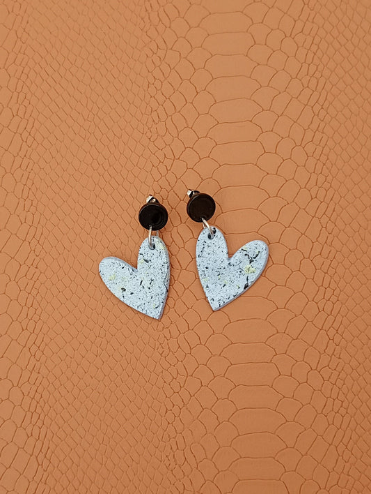 Boucles d'oreilles coeurs