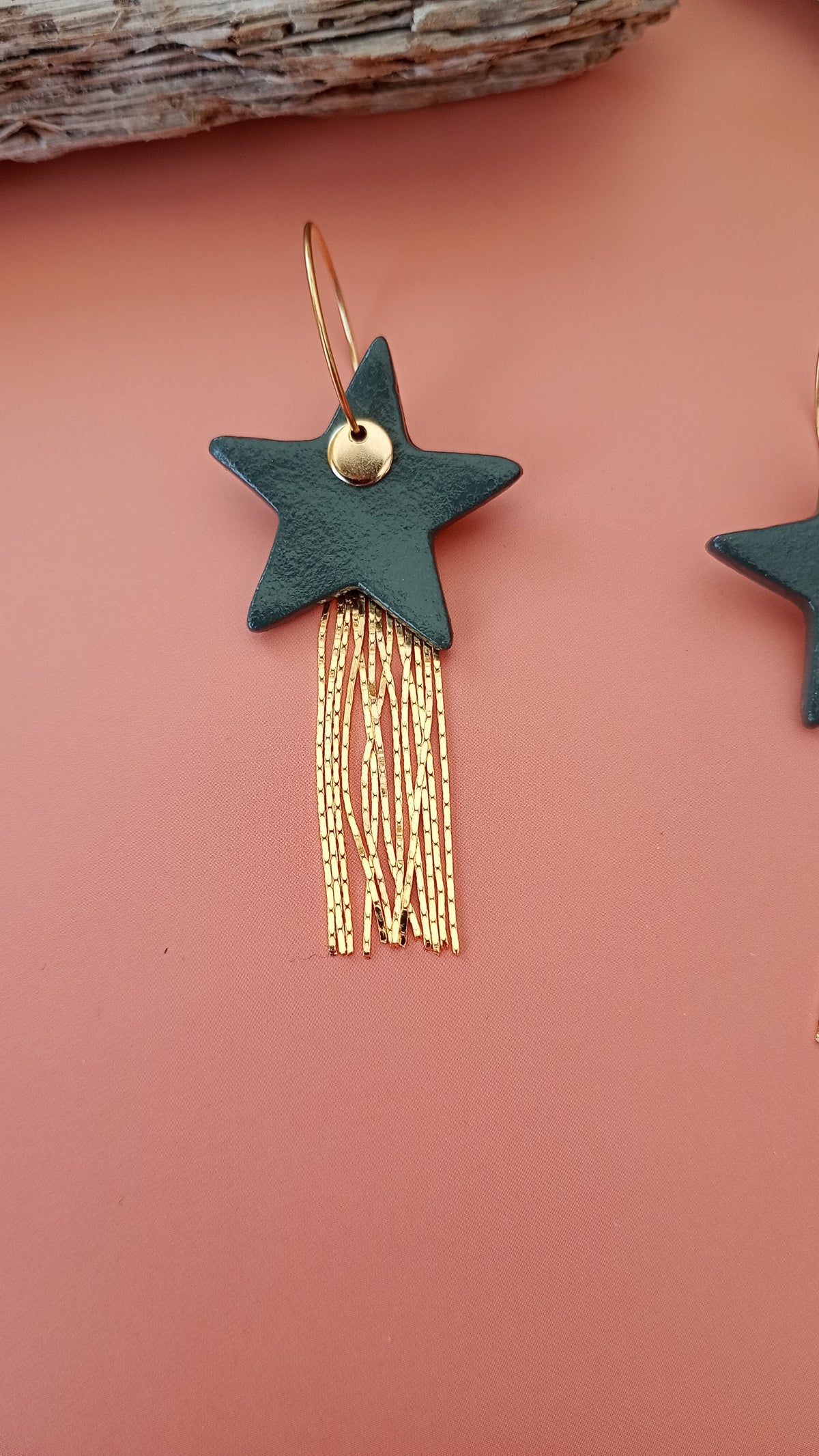 Boucles d'oreilles étoile
