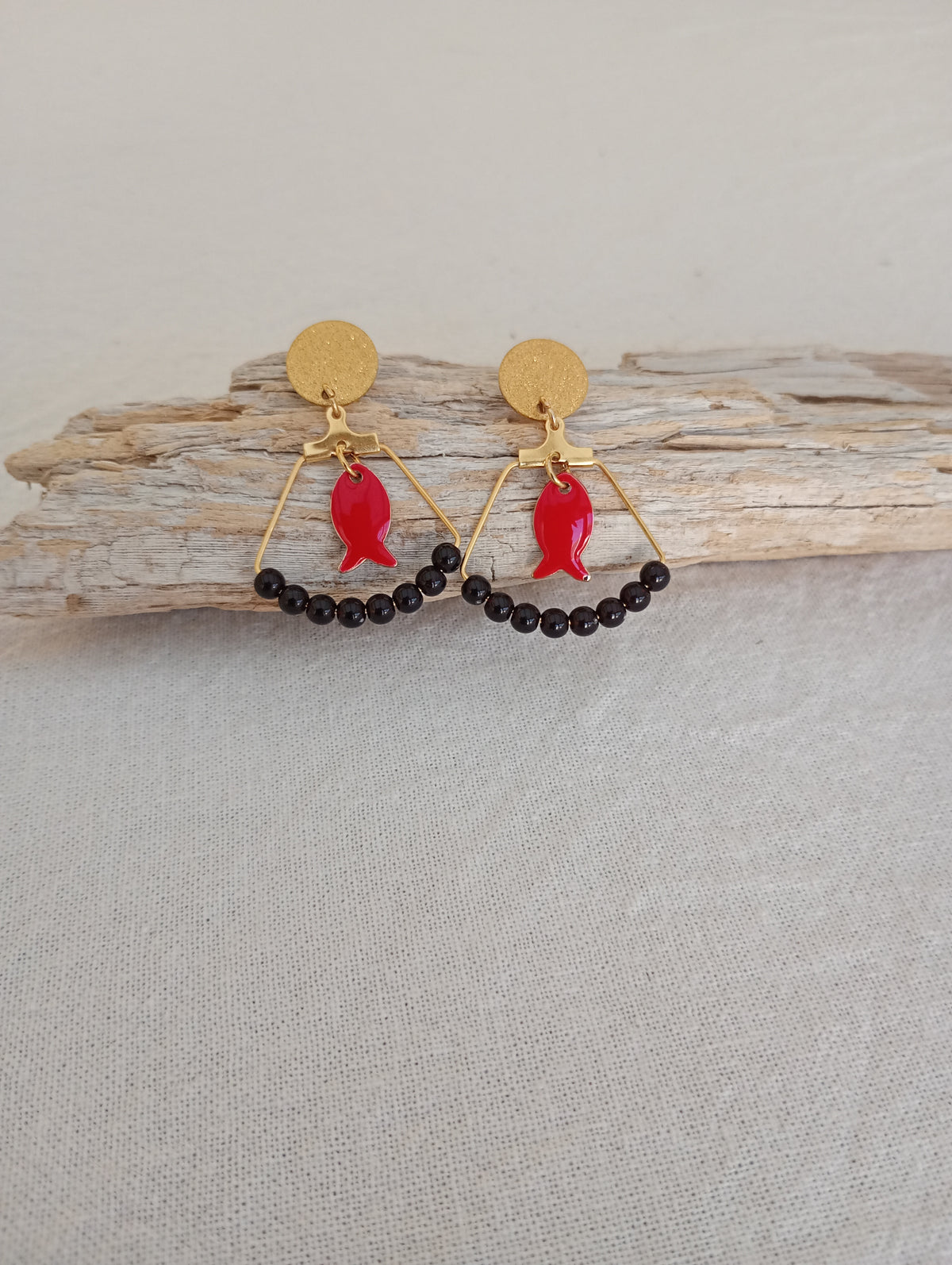 Boucles d'oreilles acier inoxydable