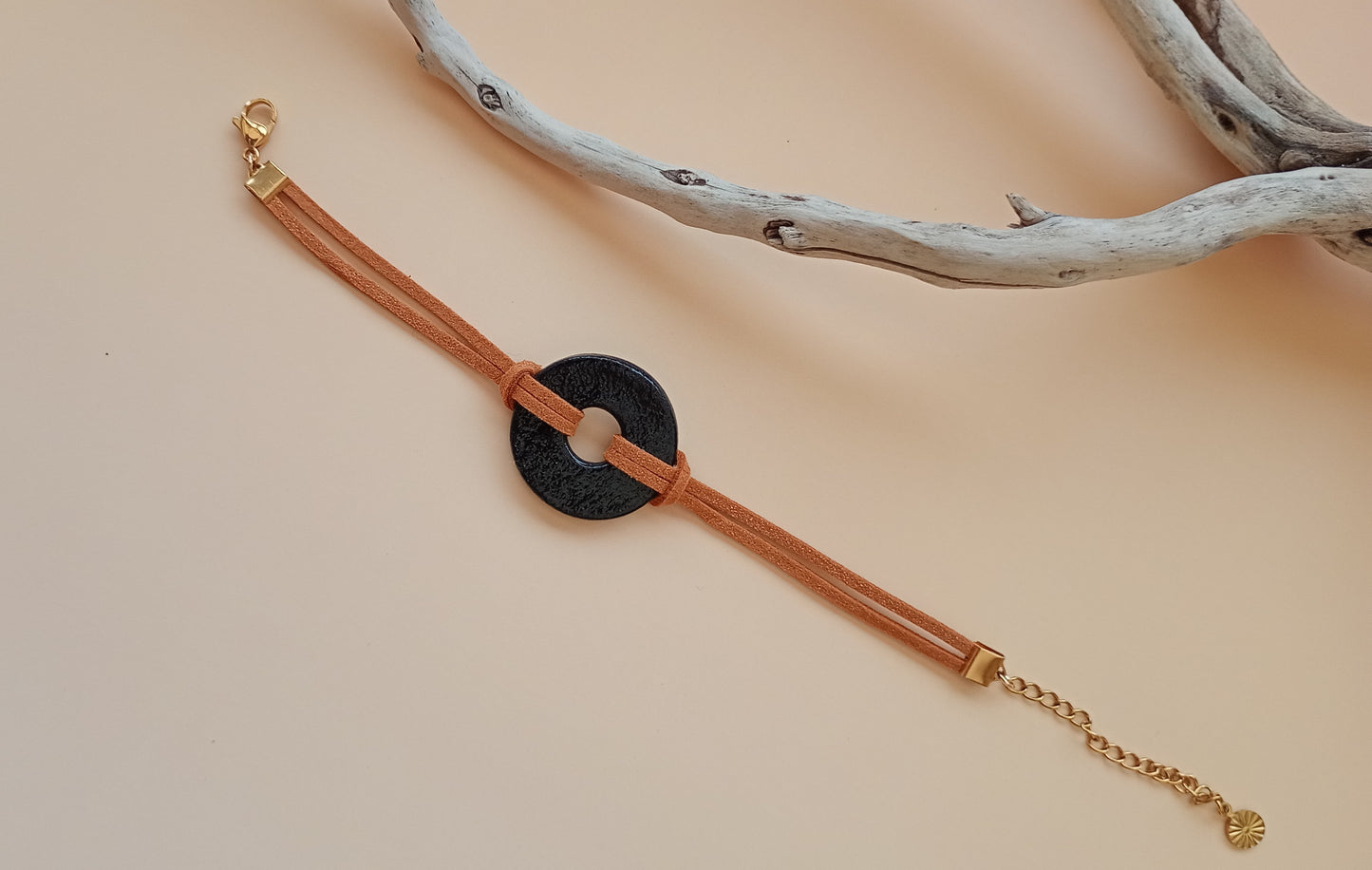 Bracelet suédine
