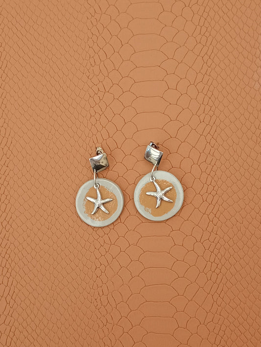 Boucles d'oreilles rondes