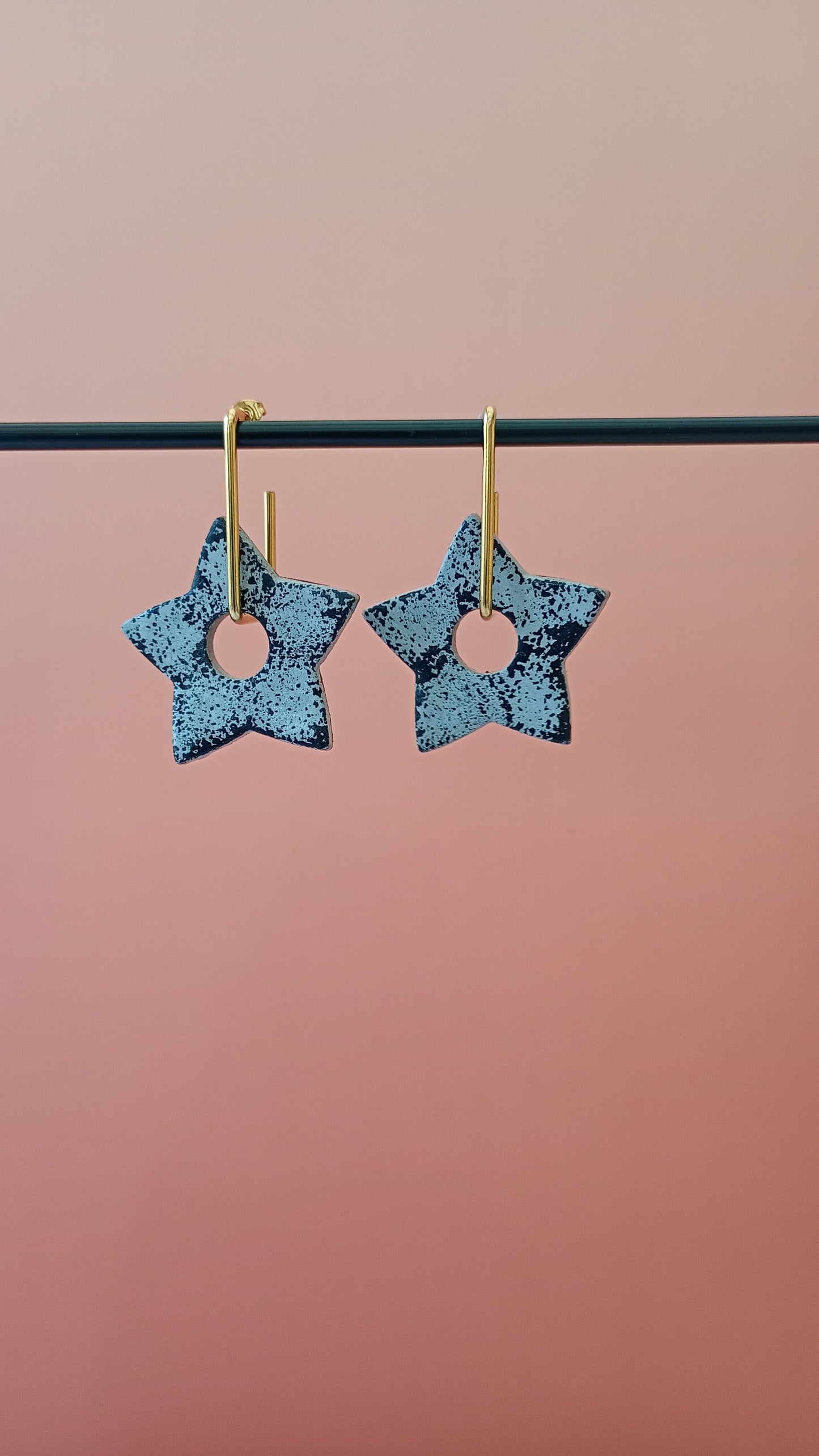 Boucles d'oreilles étoiles