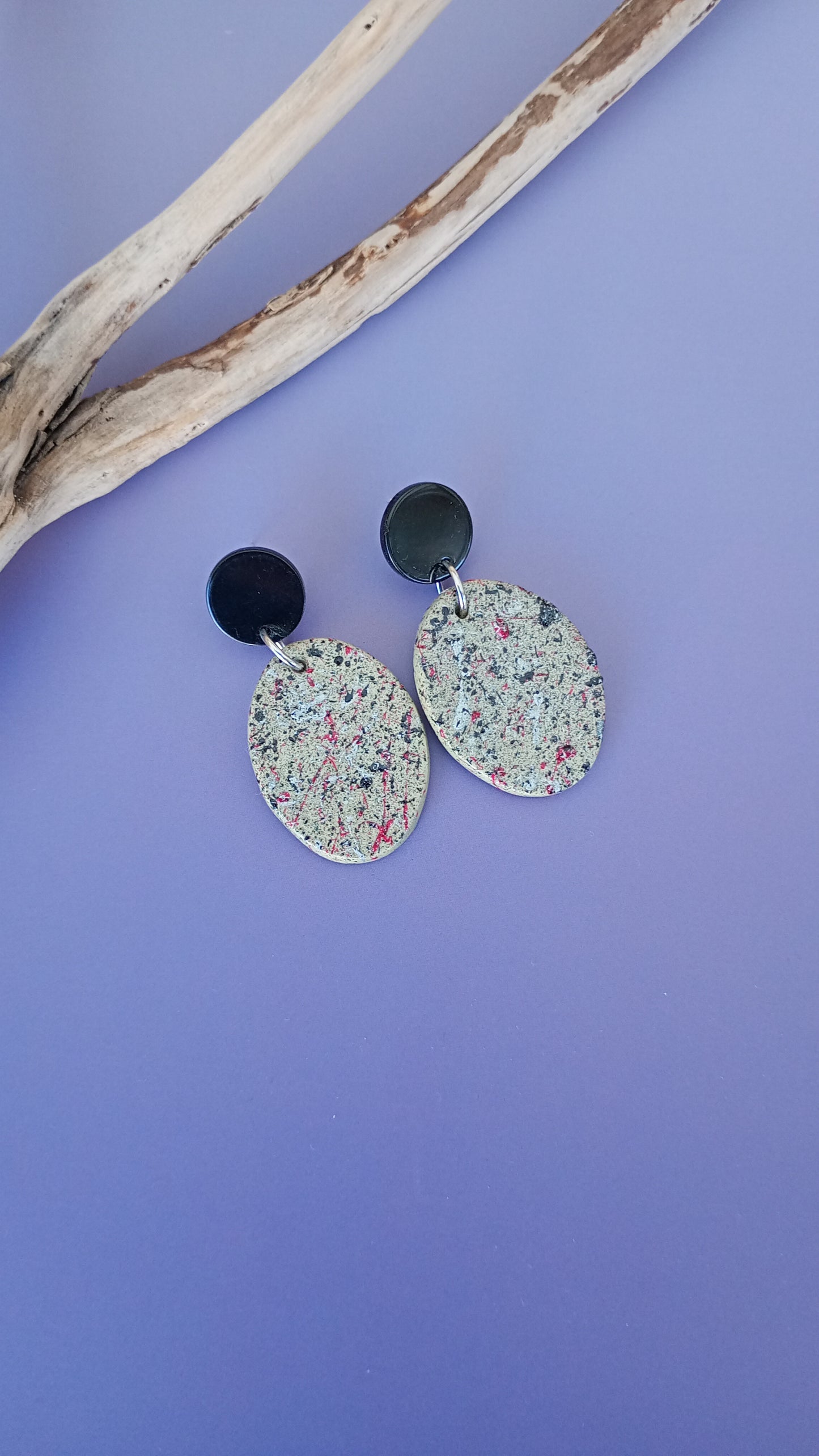 Boucles d'oreilles ovales