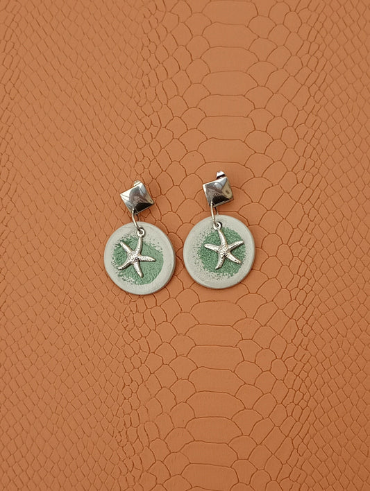 Boucles d'oreilles rondes