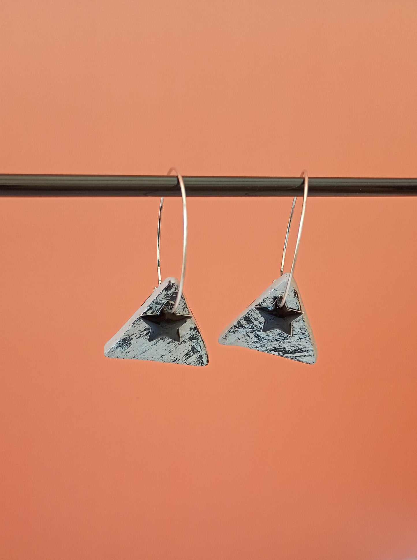 Boucles d'oreilles triangles