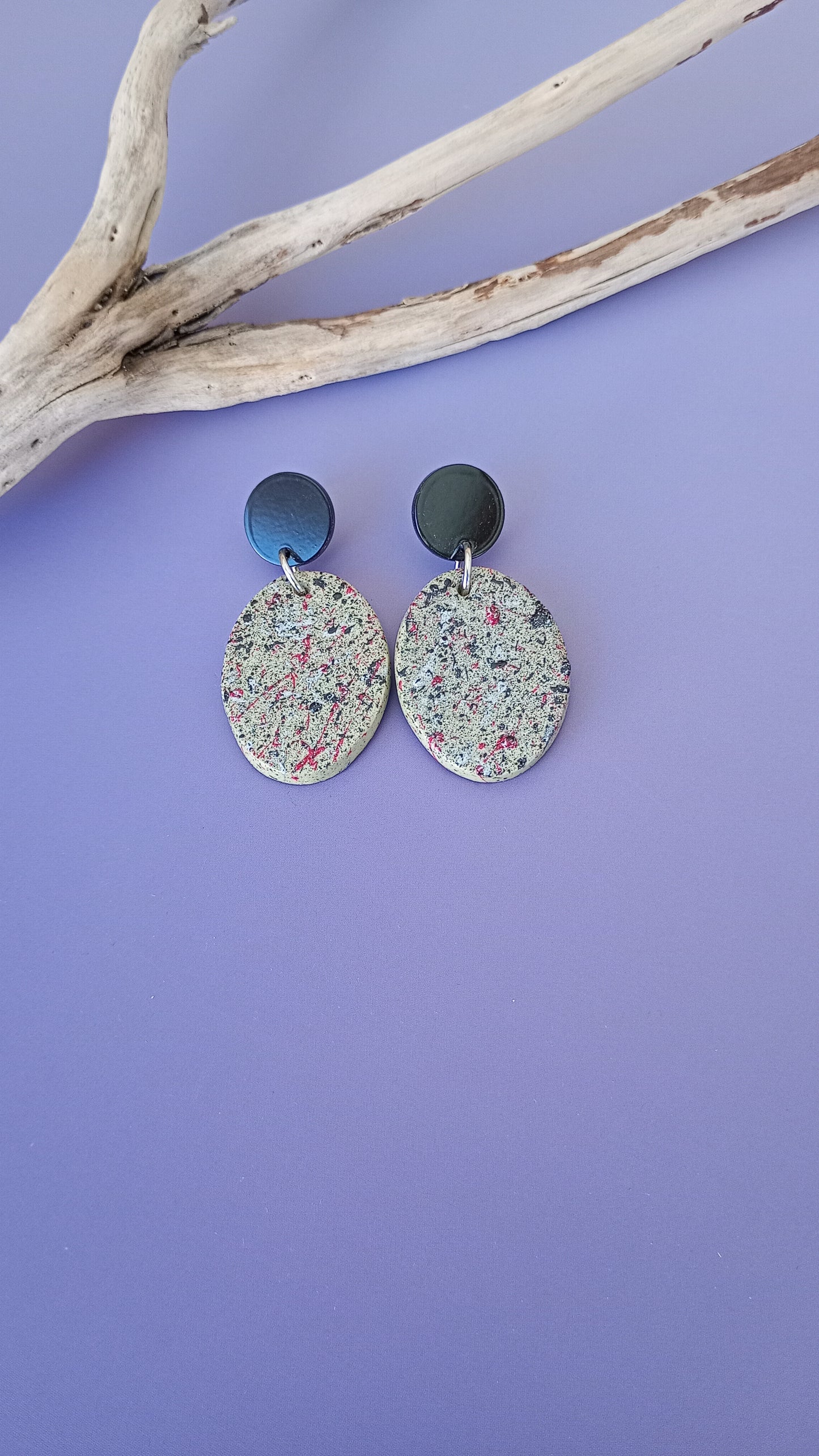 Boucles d'oreilles ovales