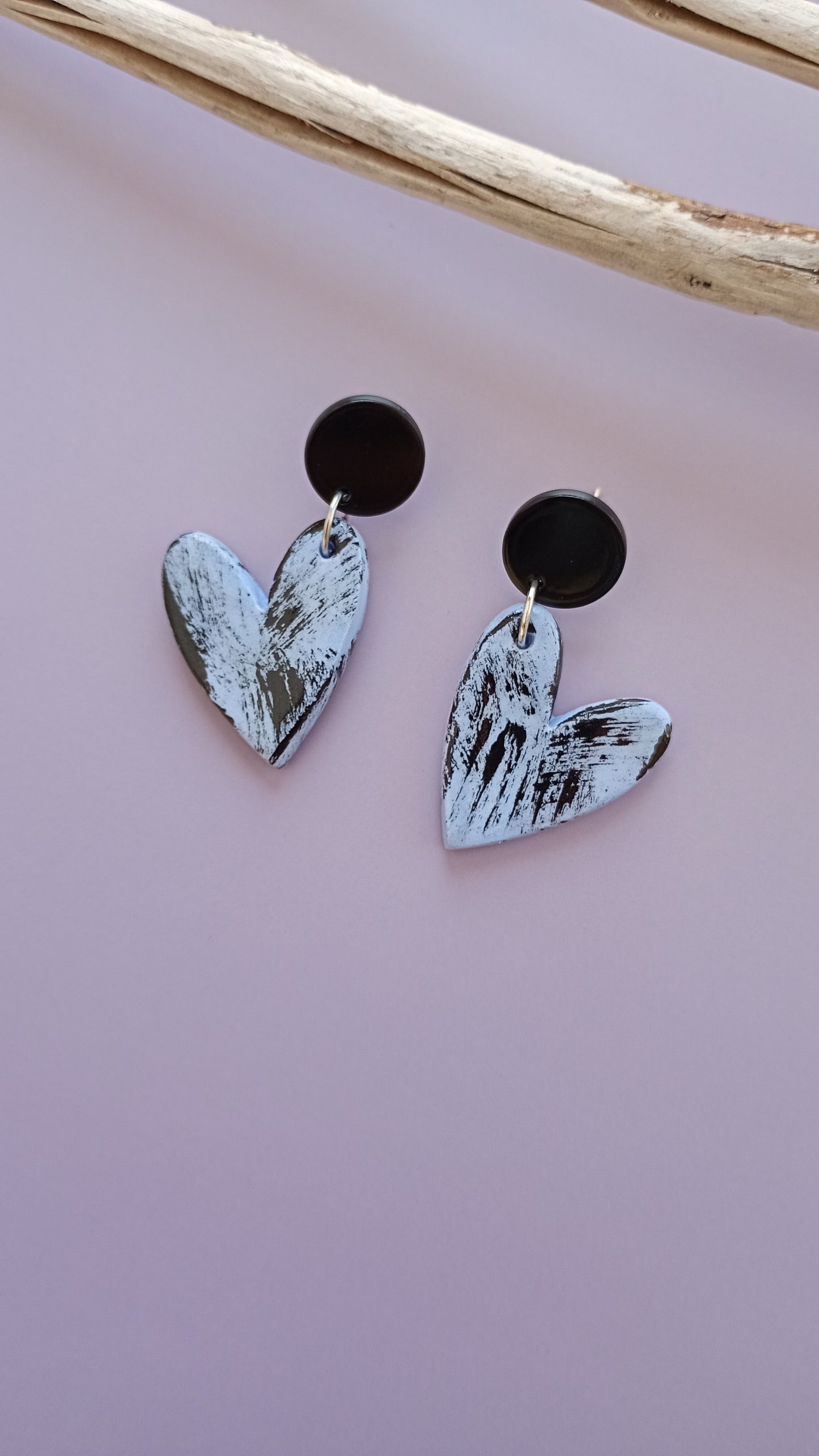 Boucles d'oreilles cœurs