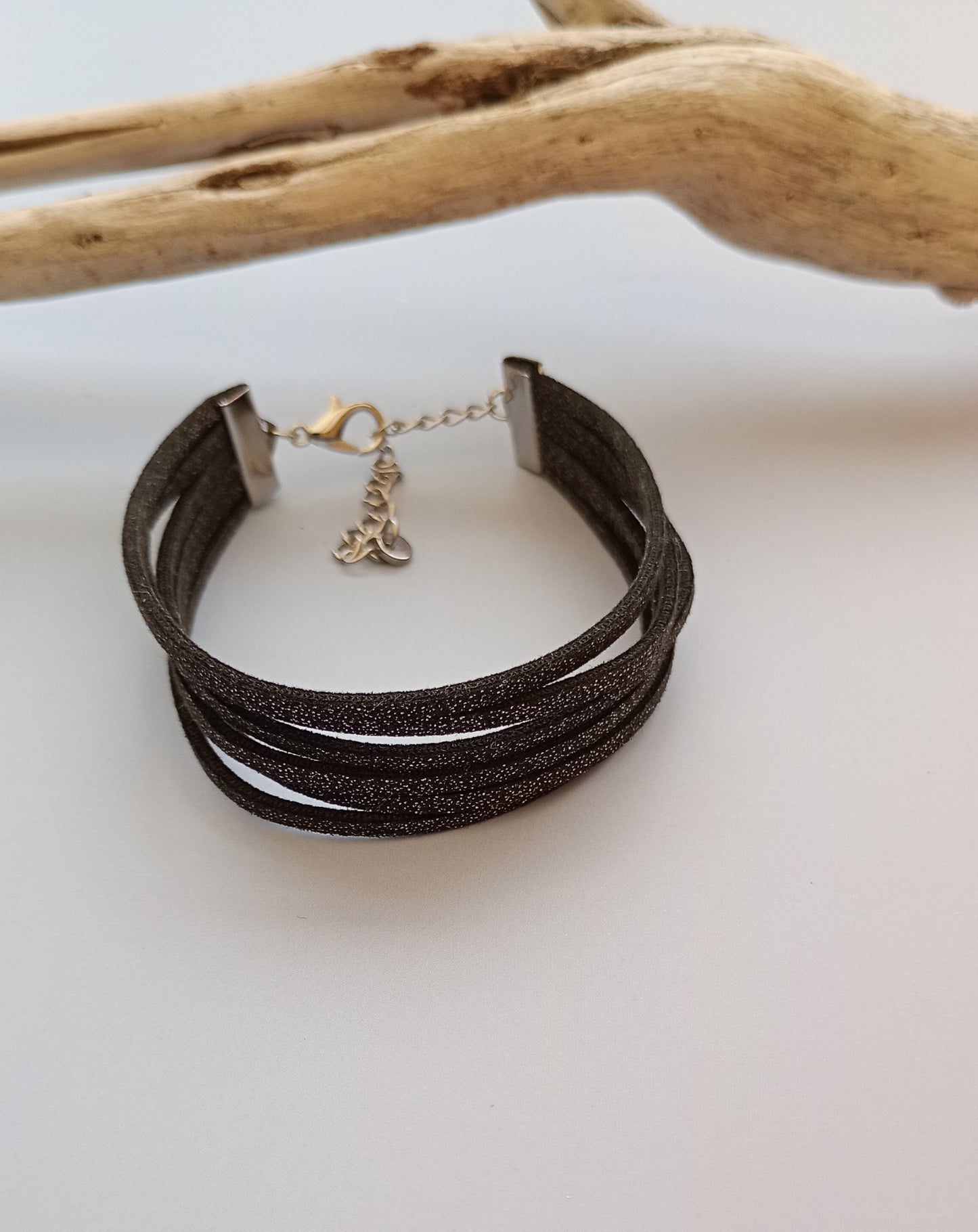 Bracelet suédine