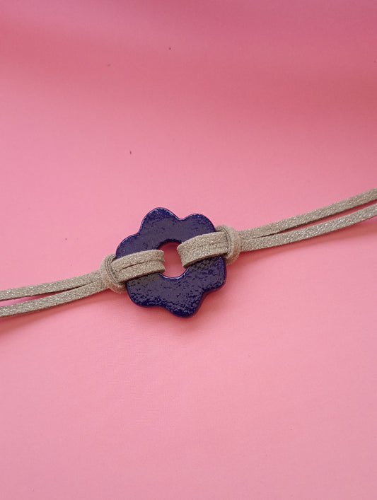 Bracelet suédine