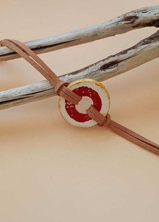 Bracelet suédine