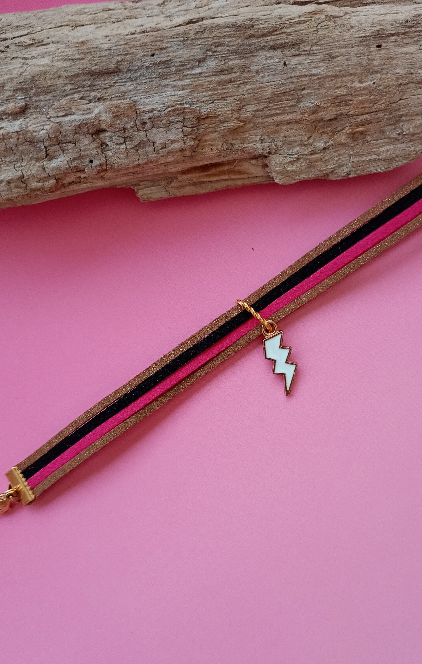 Bracelet suédine