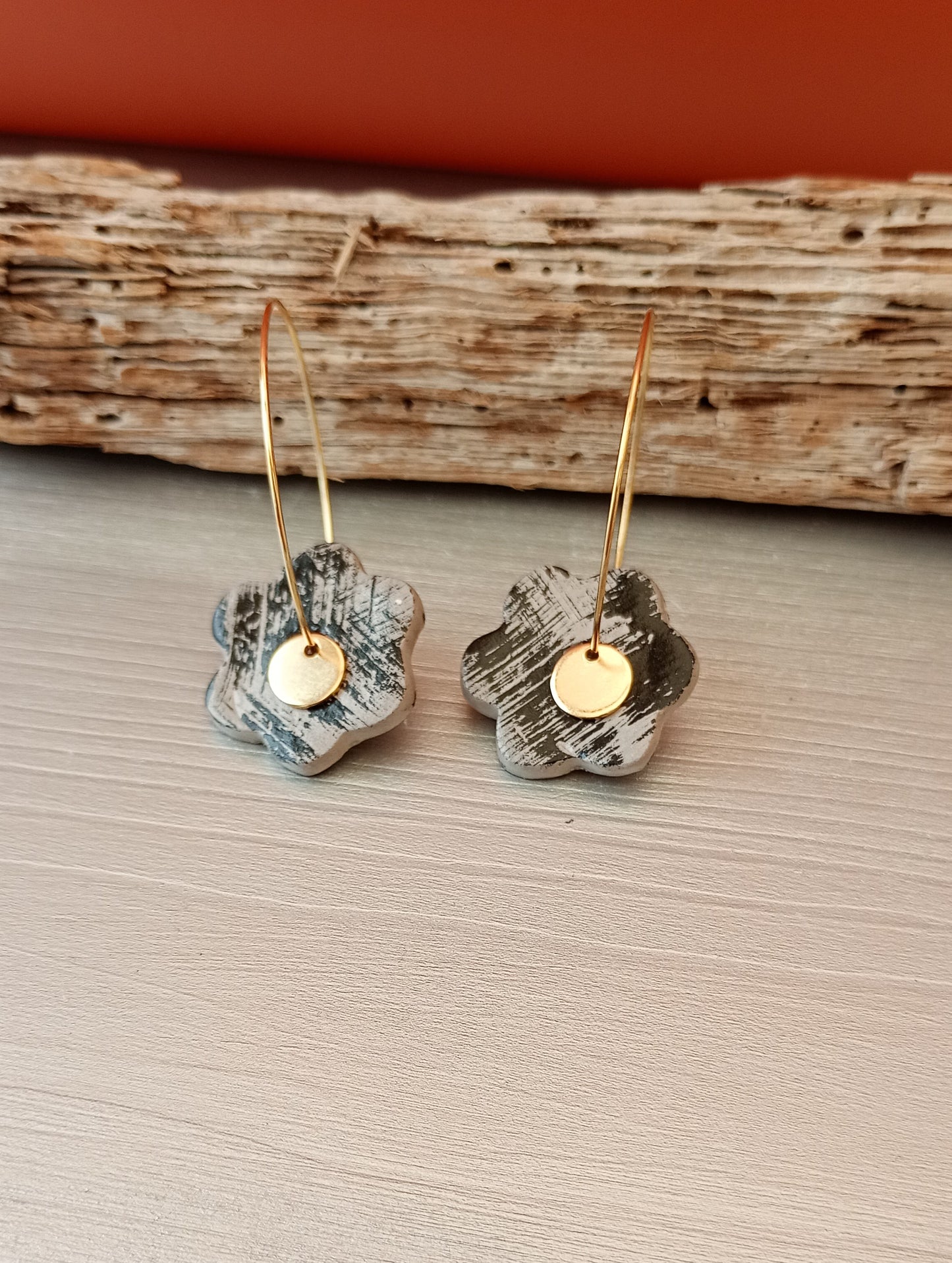 Boucles d'oreilles fleurs