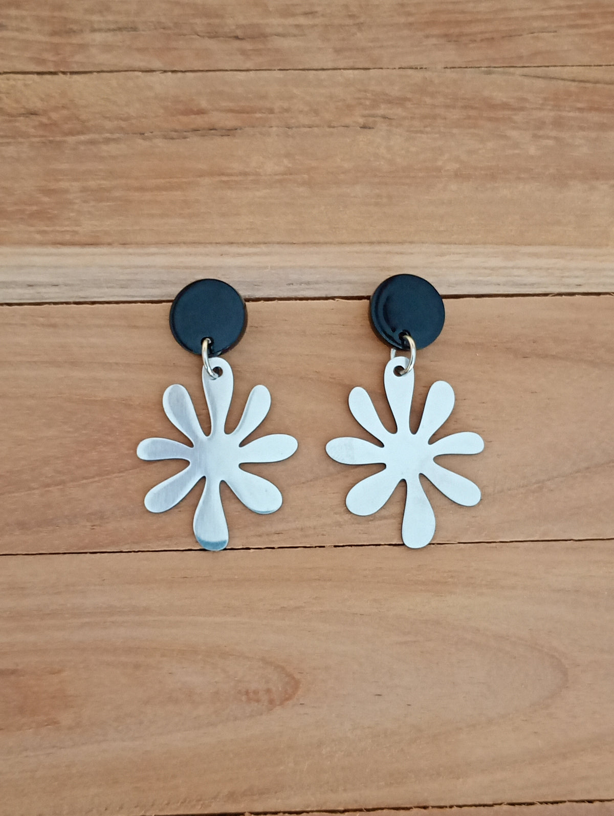 Boucles d'oreilles acier inoxydable