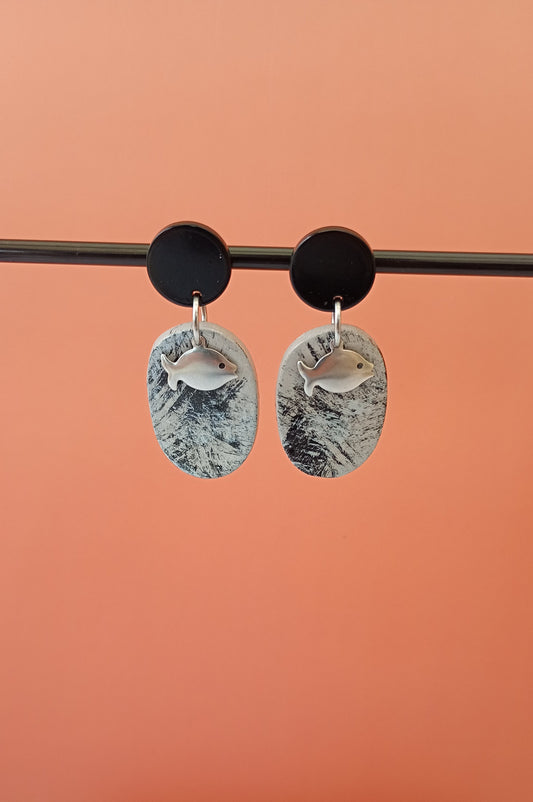 Boucles d'oreilles ovales
