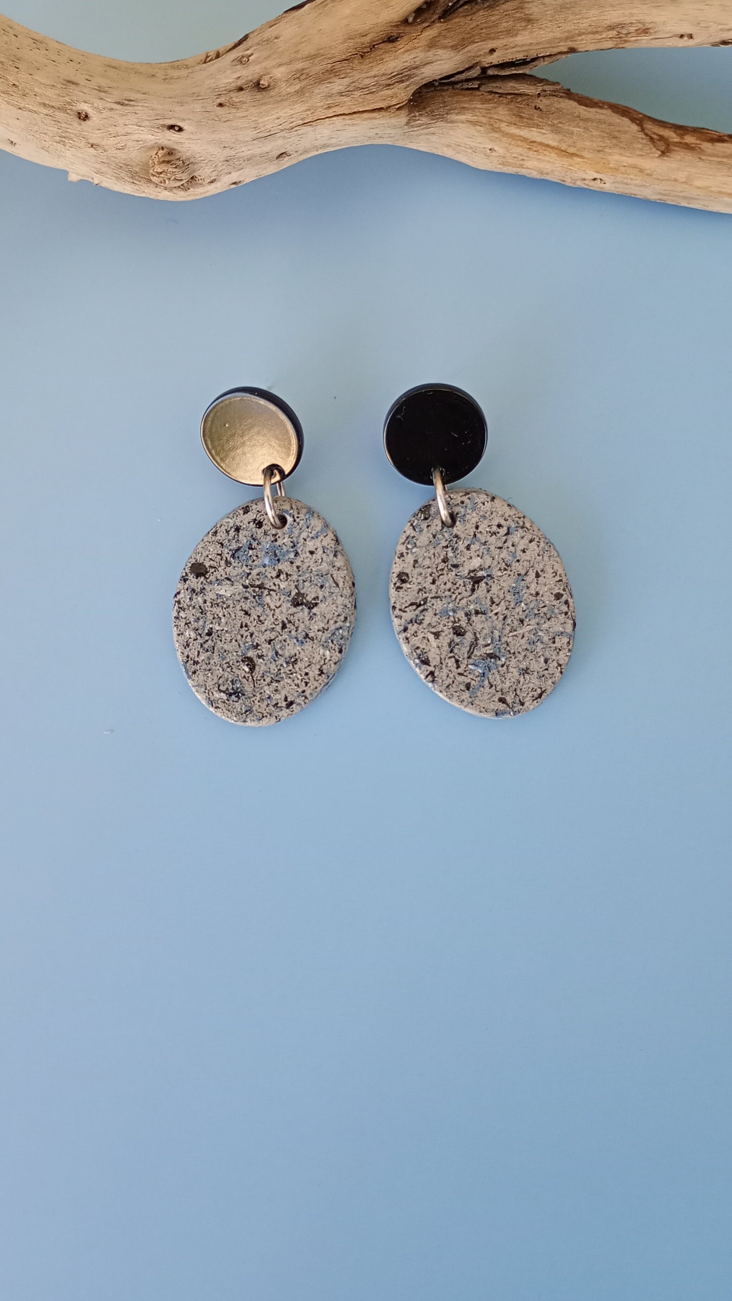 Boucles d'oreilles ovales