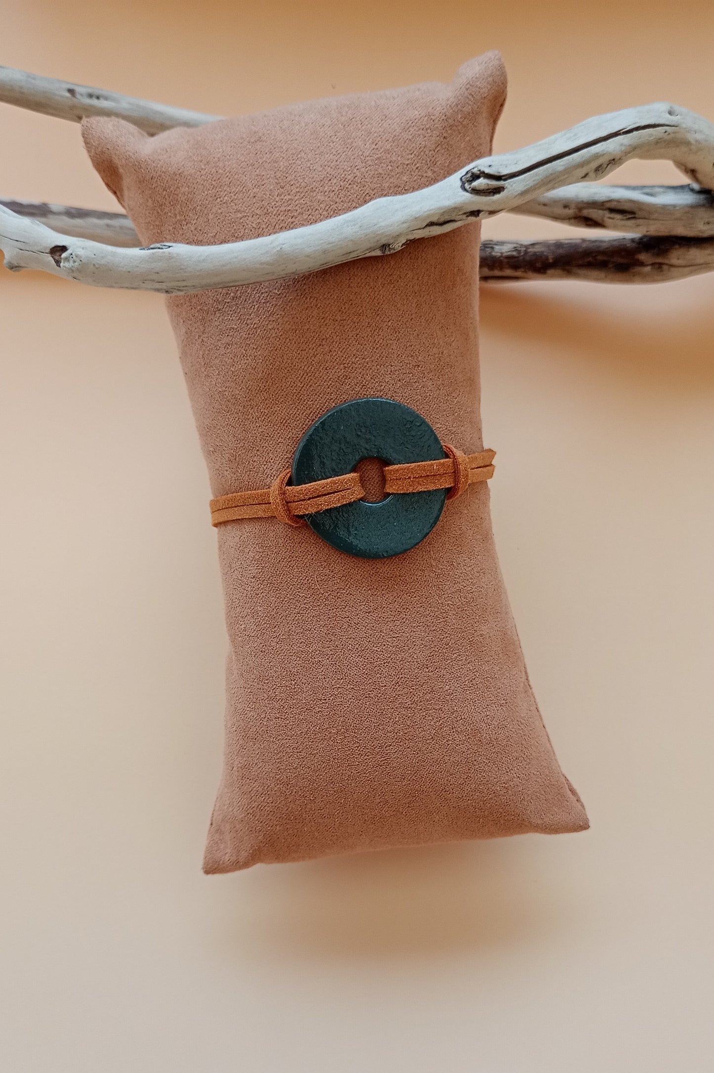 Bracelet suédine