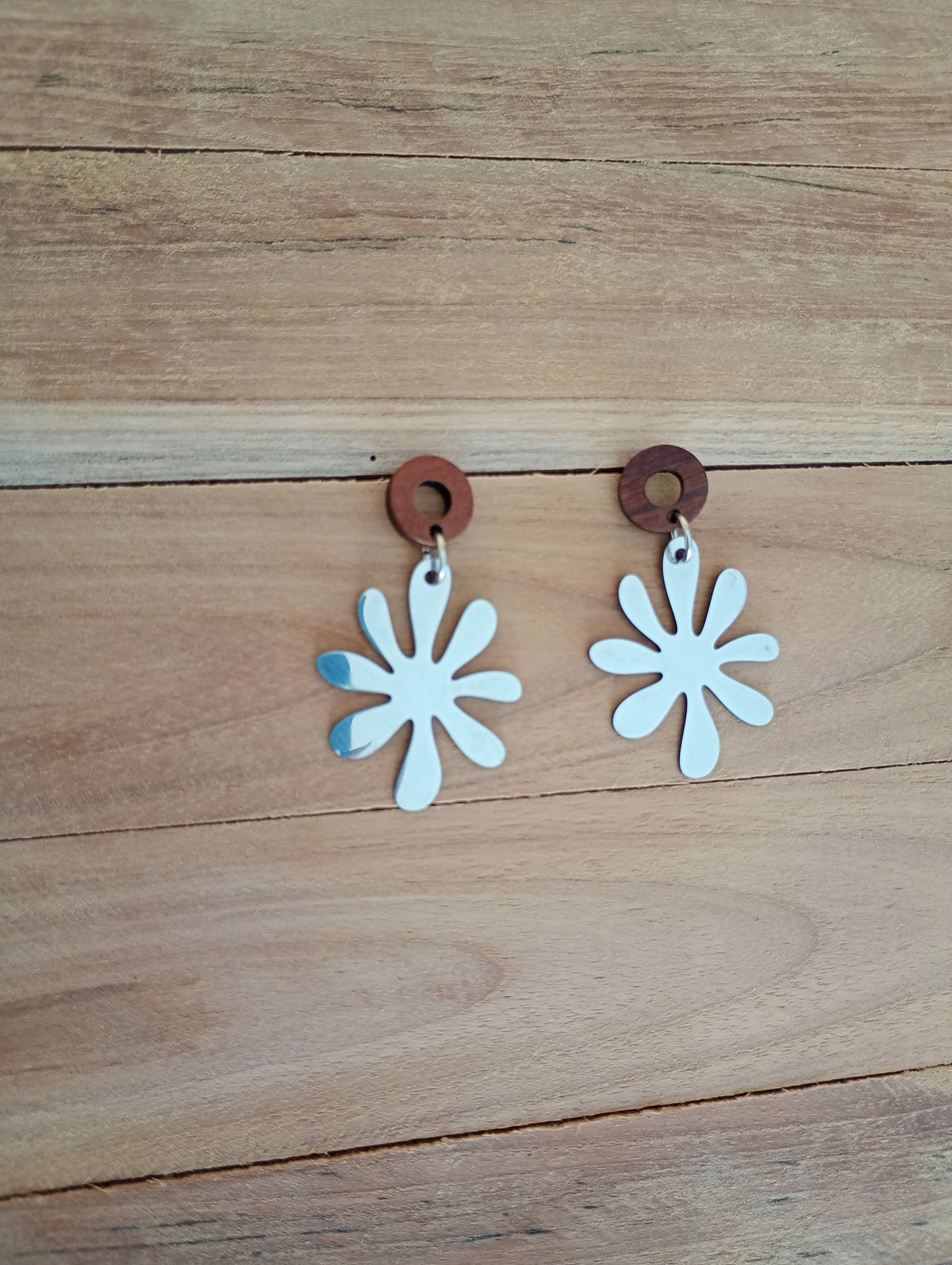 Boucles d'oreilles acier inoxydable