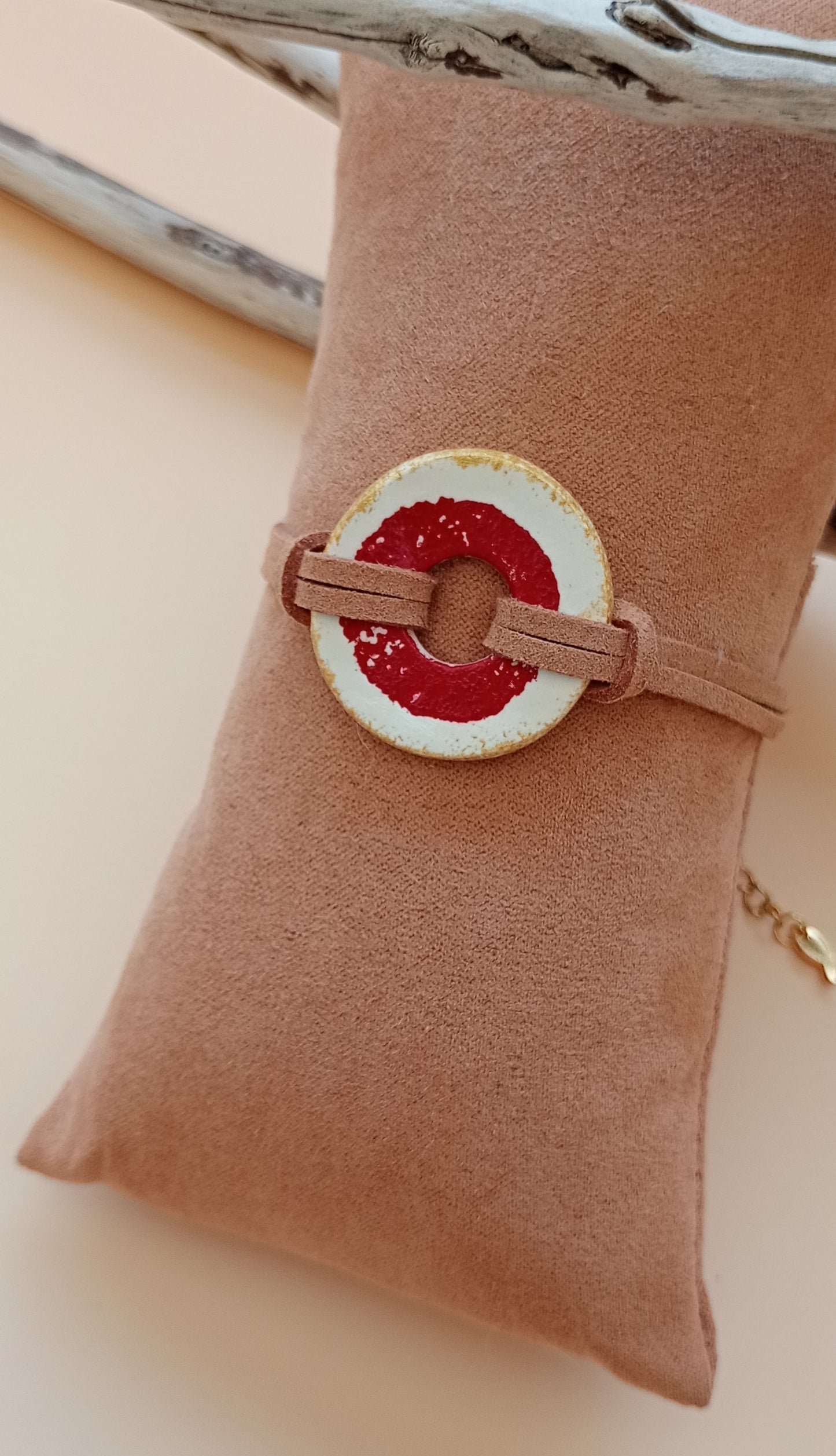 Bracelet suédine
