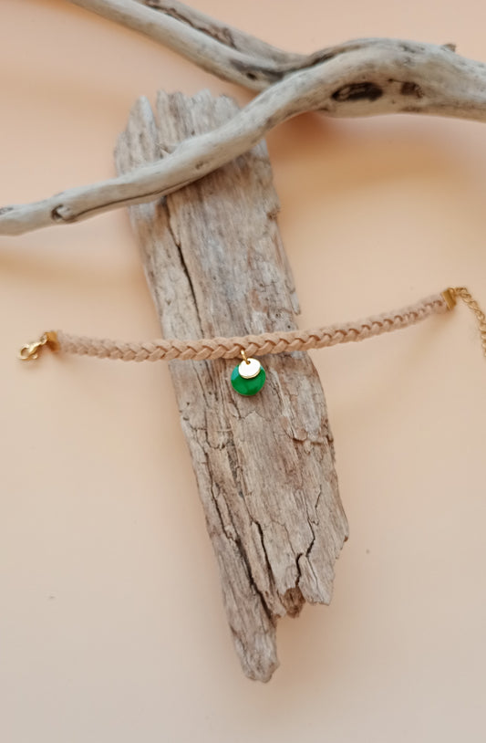 Bracelet suédine
