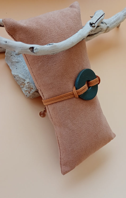 Bracelet suédine