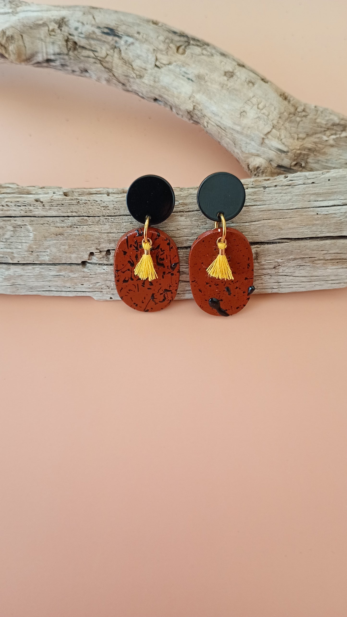 Boucles d'oreilles ovales