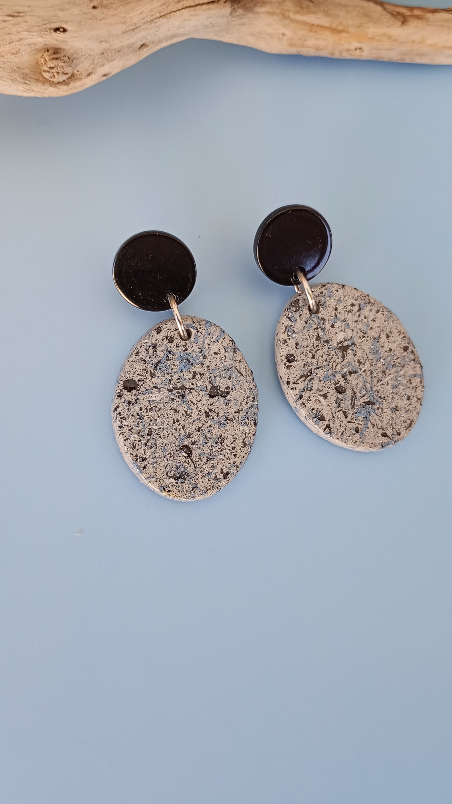 Boucles d'oreilles ovales