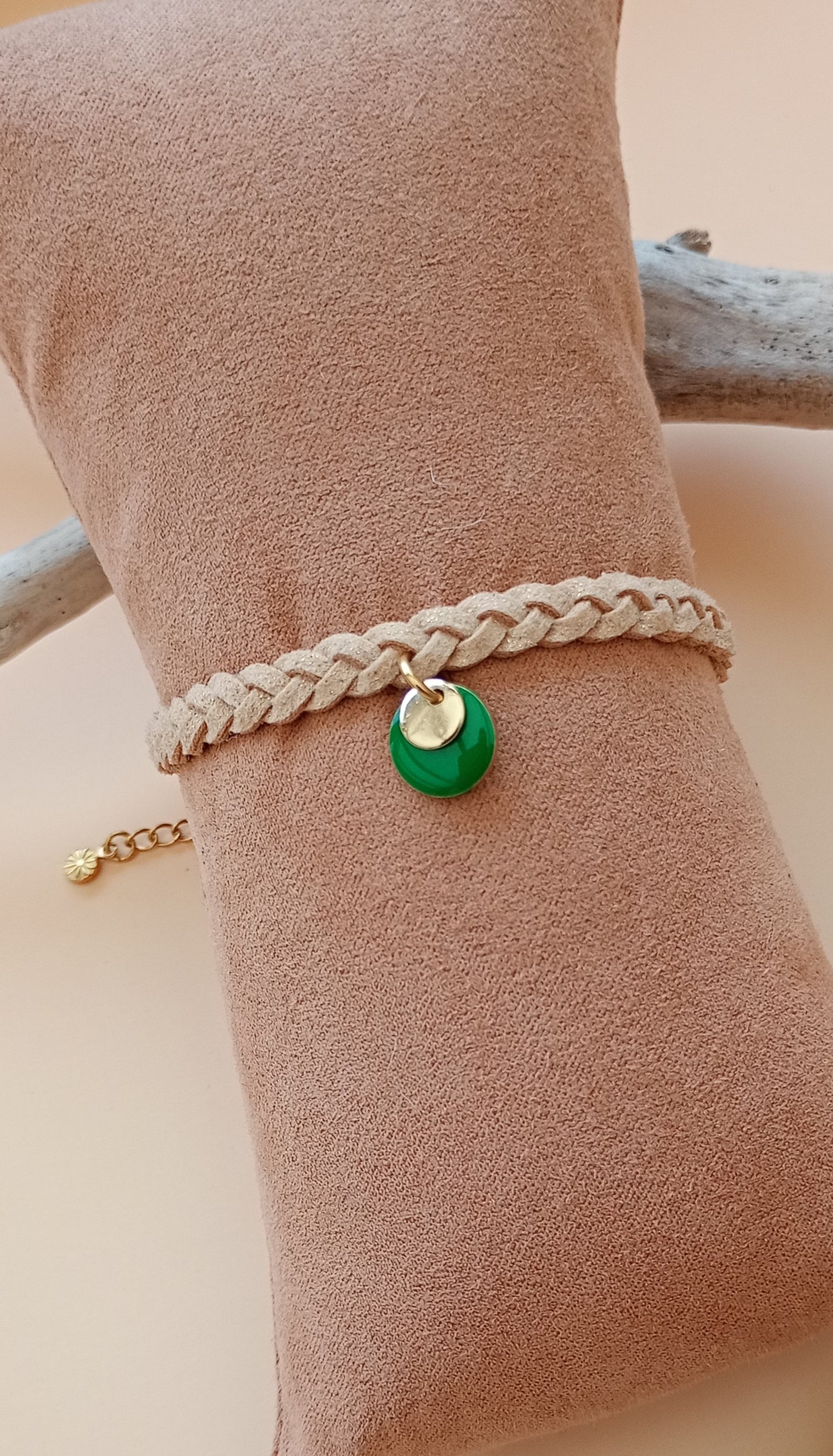 Bracelet suédine