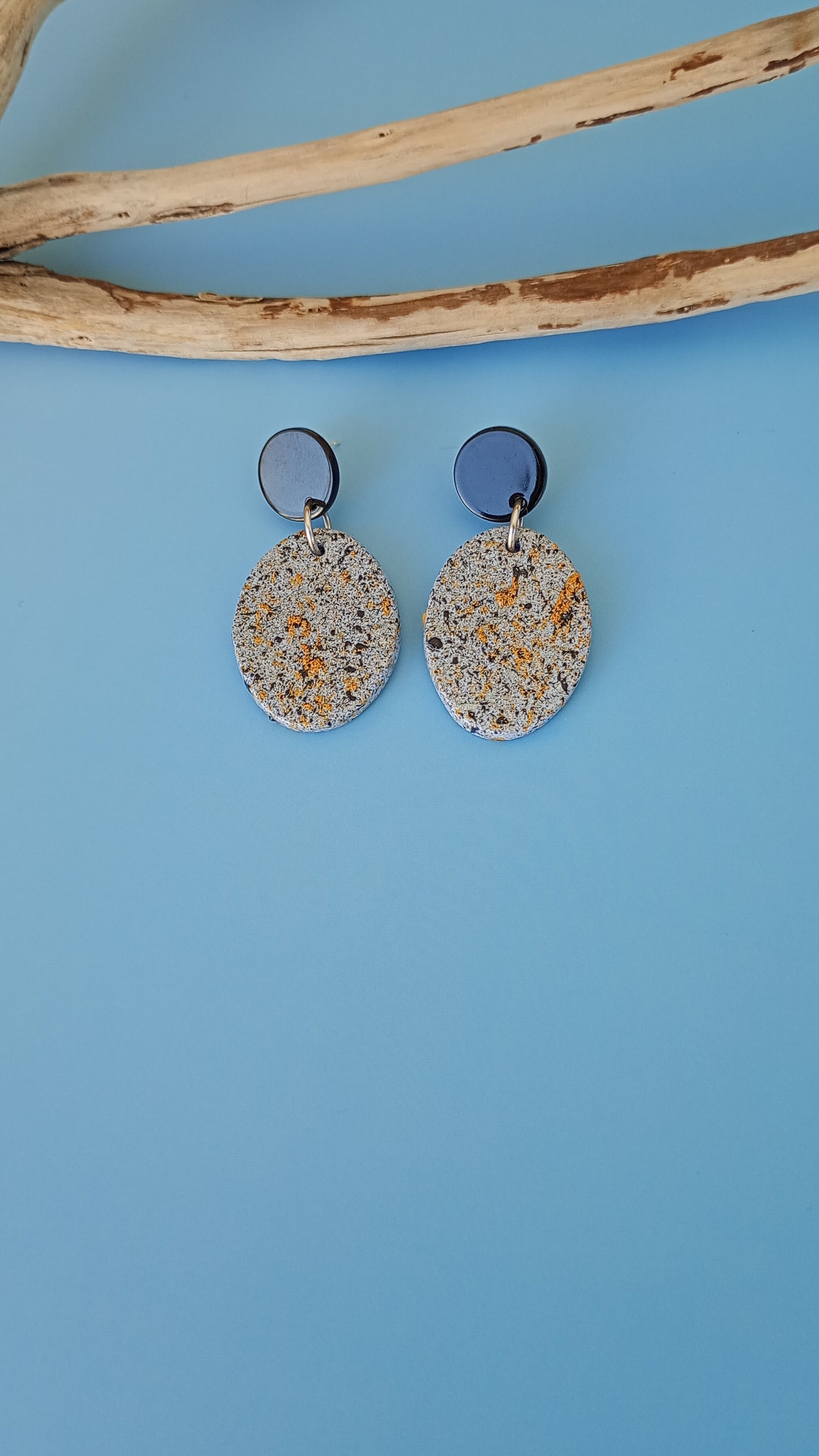 Boucles d'oreilles ovales