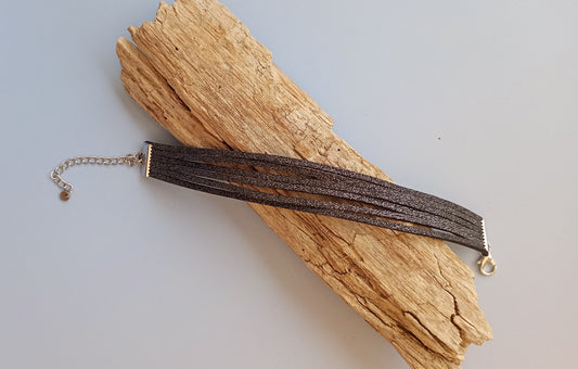 Bracelet suédine